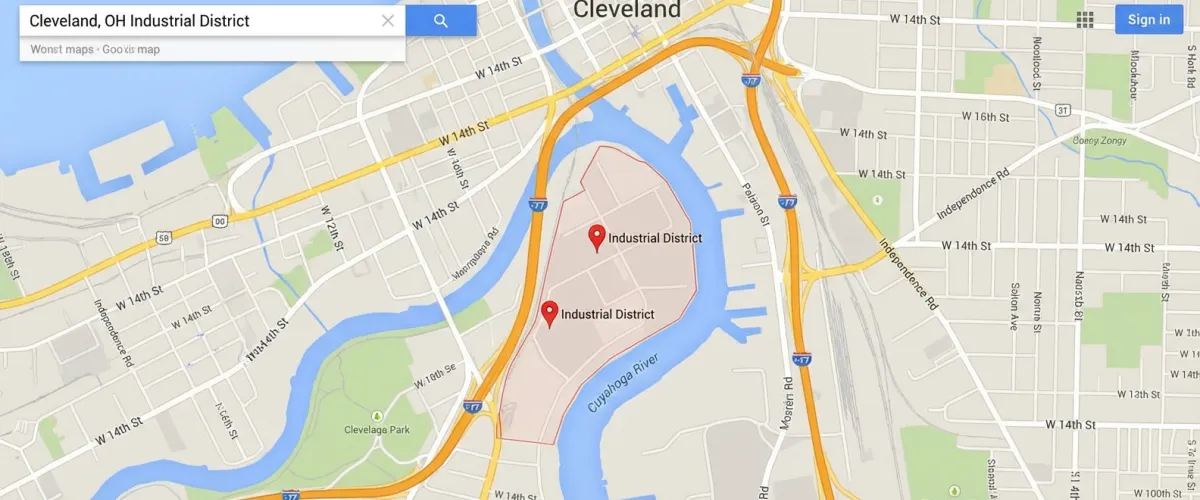 Duck Pro Tape Location Map